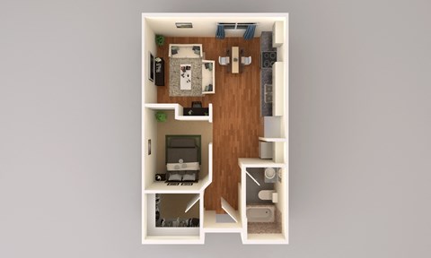 A Floor Plan at Northern Lights a Lifestyle-Driven Community, West Fargo, 58078